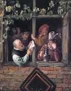 Jan Steen, Rhetoricians at a Window